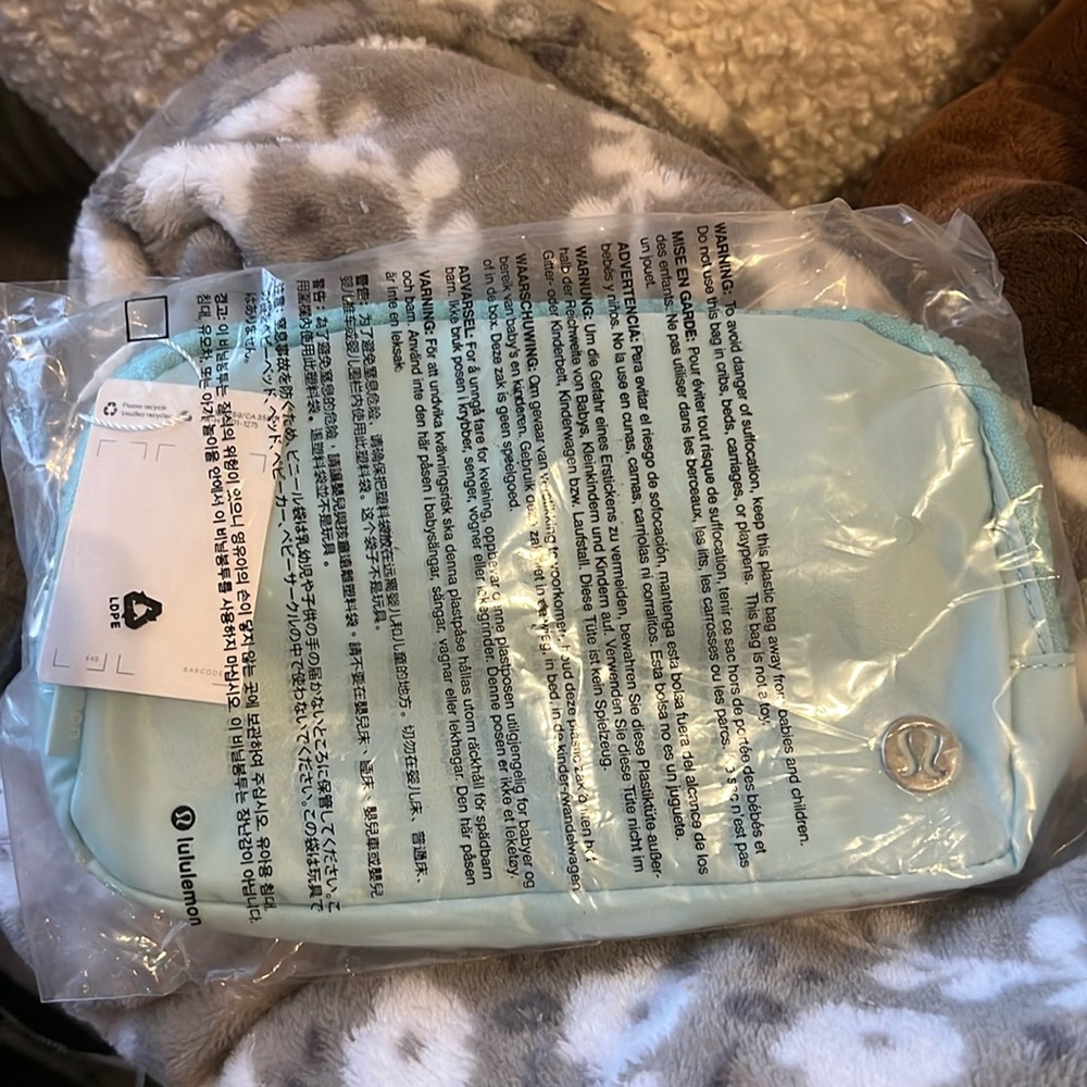 Lululemon belt bag.